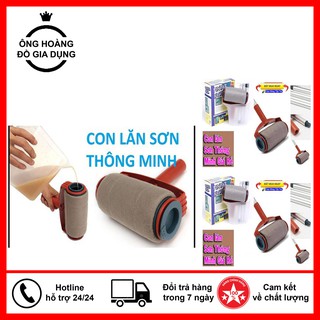 Cây lăn sơn thông minh tặng kèm cây quét nhỏ lăn góc