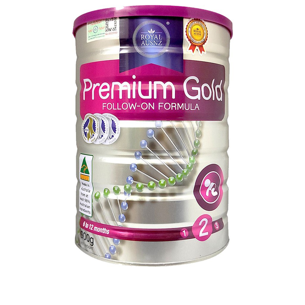 [Đủ số] Sữa Hoàng Gia Úc Premium Gold số 1, 2, 3_Royal AUSNZ