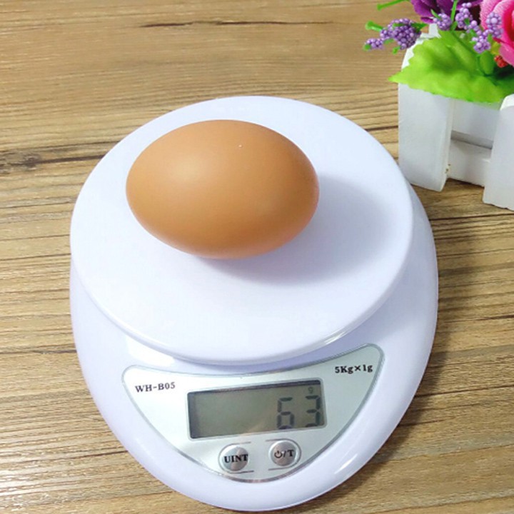 Cân Tiểu Ly 5 Kg Electronic Kitchen Scale – cân thực phẩm gia vị nhà bếp tiện dụng