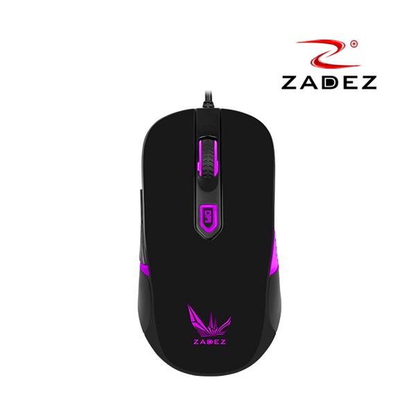 [Mã giảm 10% đơn 99K] Chuột Gaming ZADEZ GT613M 4000DPI, 5 Mức DPI, 6 Phím Chức Năng, Đèn LED 4 Màu - Hàng Chính Hãng