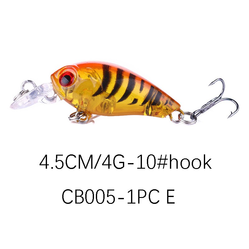 Mồi câu cá_ Mồi Câu Lure chukky nhân tạo 3d sống động 4.5cm 4g_LURE _20