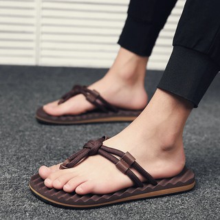 Dép xỏ ngón đi biển thời trang cho nam đế cao su