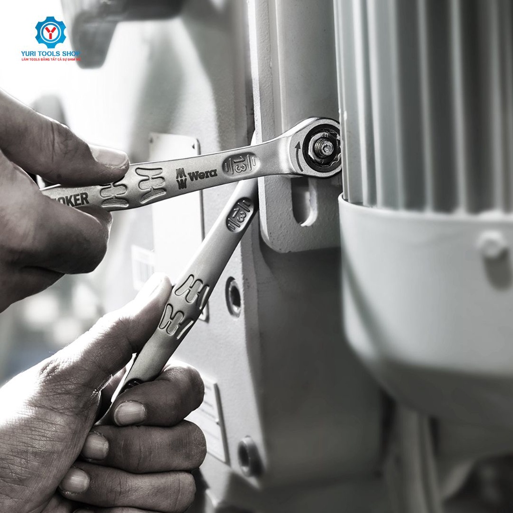 Cờ lê Joker Tròng Cóc Wera SB 8mm, 10mm, 11mm, 12mm, 13mm, 14mm, 15mm, 16mm, 17mm, 18mm, 19mm