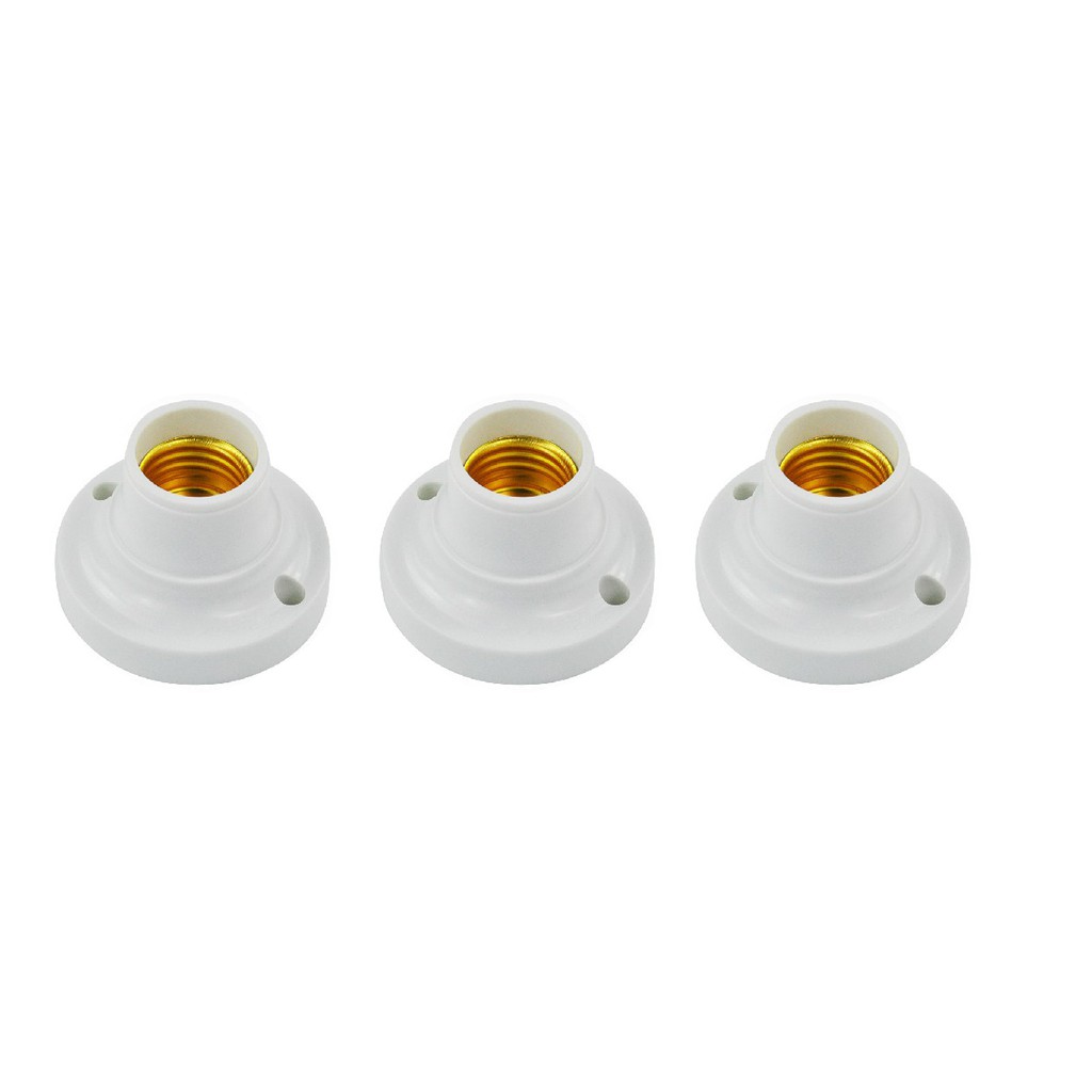 3 Đui đèn tiêu chuẩn gắn tường E27