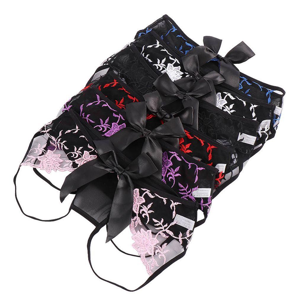 Quần Lót Ren Đáy Thấp Trong Suốt Quyến Rũ Cho Nữ