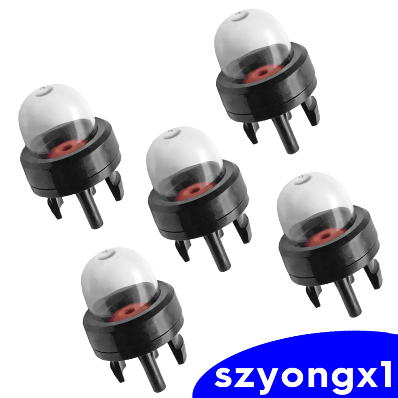 Best sale！ 5 Piece General Snap-In Primer Fuel Bulb for Stihl / Weed Eater / McCulloch