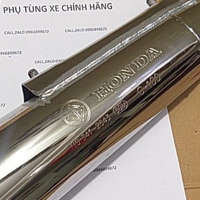Pô 2543 gắn xe dream Thái/ việt đời đầu móc nhẹ- hàng bô 2543 sg cao cấp