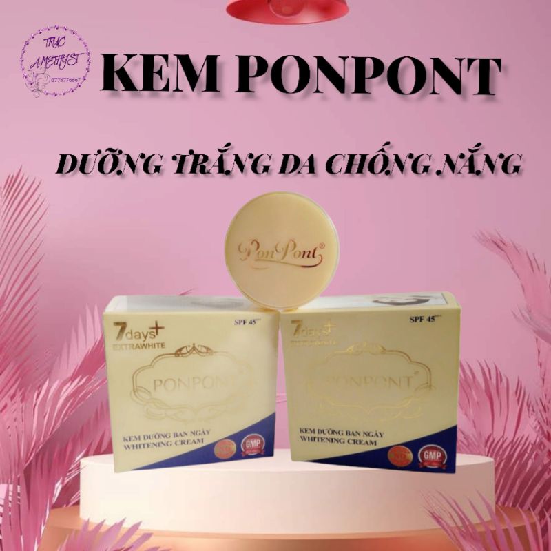 KEM DƯỠNG TRẮNG CHỐNG NẮNG PONPONT