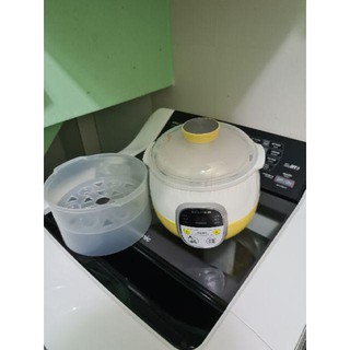 Nồi nấu cháo chậm, ninh hầm cách thủy Bear 0.8L BẢN QUỐC TẾ