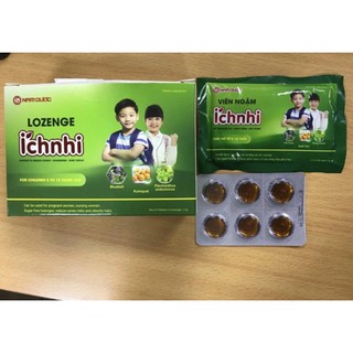 Kẹo ngậm ho dược liệu Ích nhi - vỹ 5 viên