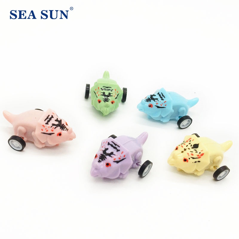 Đồ chơi xe SEA SUN TOYS hình khủng long morandi hoạt hình nhiều màu sắc