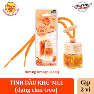 Cặp tinh dầu khử mùi CHUPA CHUPS (Hương Cam - Orange) [Chăm sóc nhà cửa]