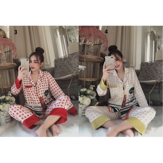 Đồ Bộ Pijama Tay Dài Lụa (Phần 1)