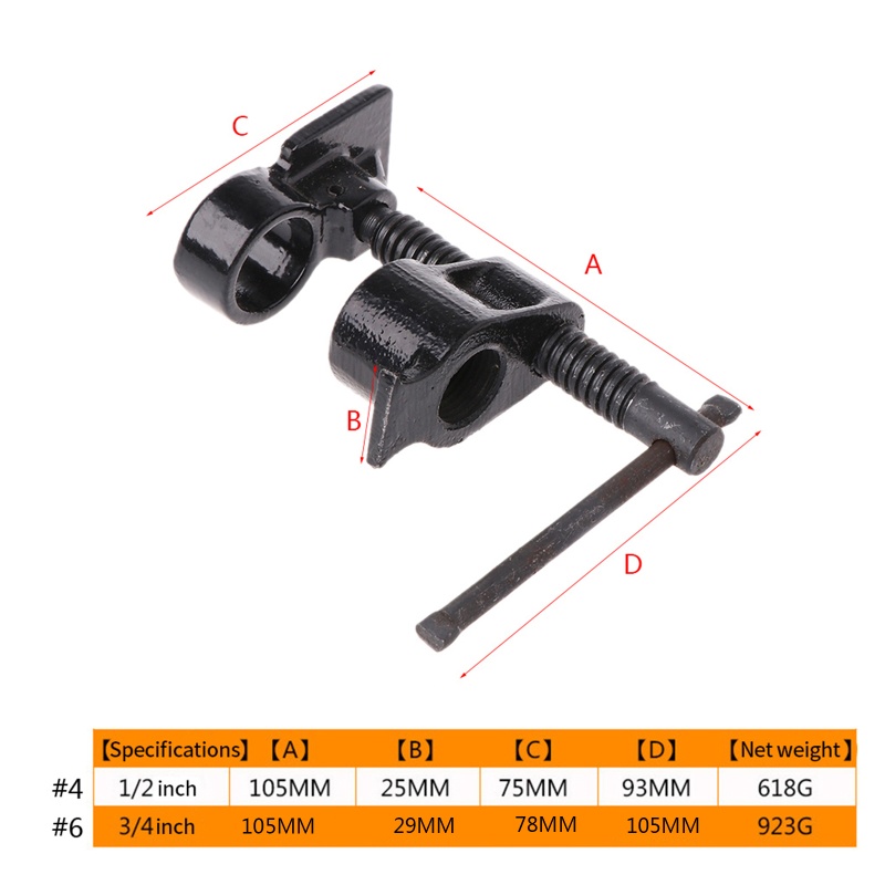 Kẹp Gỗ Hình Chữ G Chuyên Dụng Cho Chế Biến Gỗ PCF * 1 2 ​Kẹp Ống Nước Bằng Gỗ Chất Lượng Cao