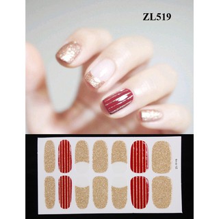 Miếng dán móng tay - Nail Wraps (14 miếng dán khô)