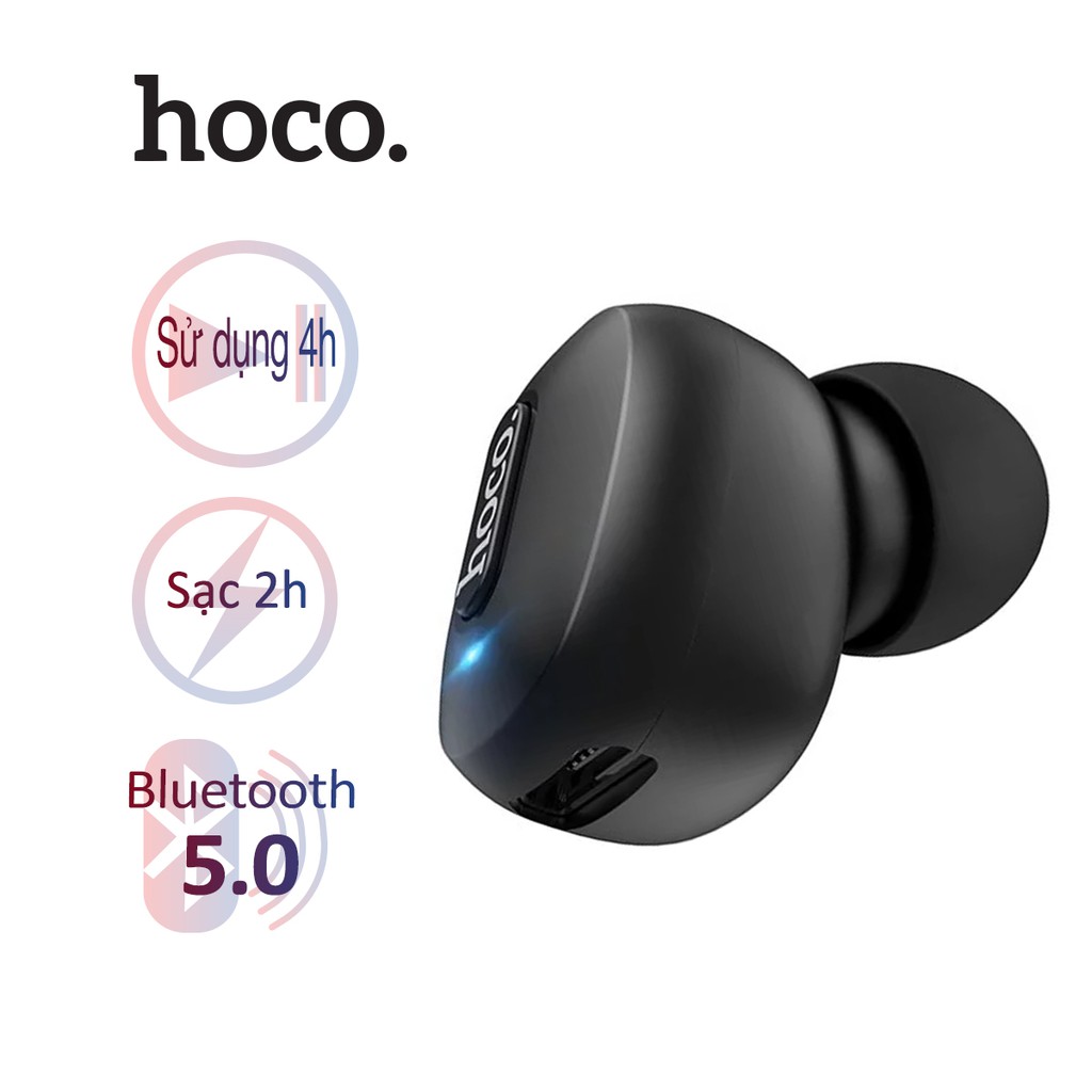 Tai Nghe Bluetooth Mini Hoco EK04 V5 tích hợp khả năng chống ồn, hạn chế tạp âm lọt vào