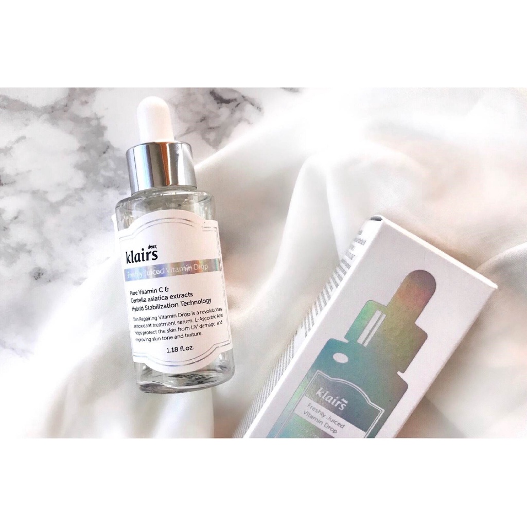 Tinh Chất Klairs Vitamin C Dưỡng Sáng Da, Mờ Th âm 35ml Serum Klairs Vitamin C Freshly Juiced Vitamin Drop