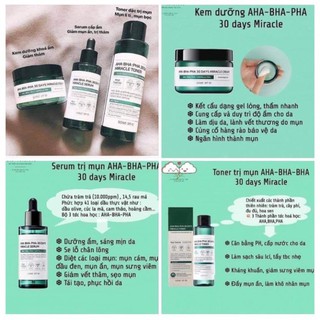 [Combo] Some By Mi AHA BHA PHA 30days Miracle