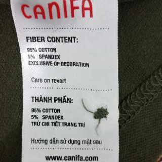 Áo polo nam Canifa cotton Mỹ