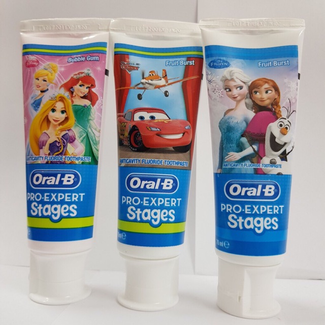 KEM ĐÁNH RĂNG TRẺ EM ORAL- B 75ml