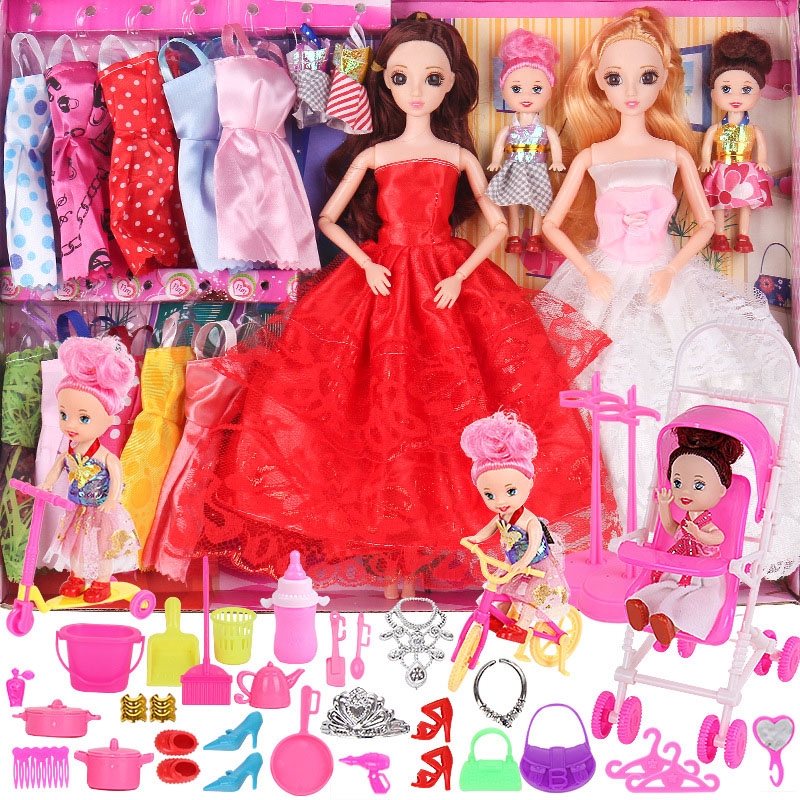 Set 138 Món Đồ Chơi Búp Bê Barbie Sang Trọng