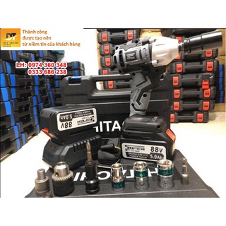 Máy siết bulong 88V - HITACHI