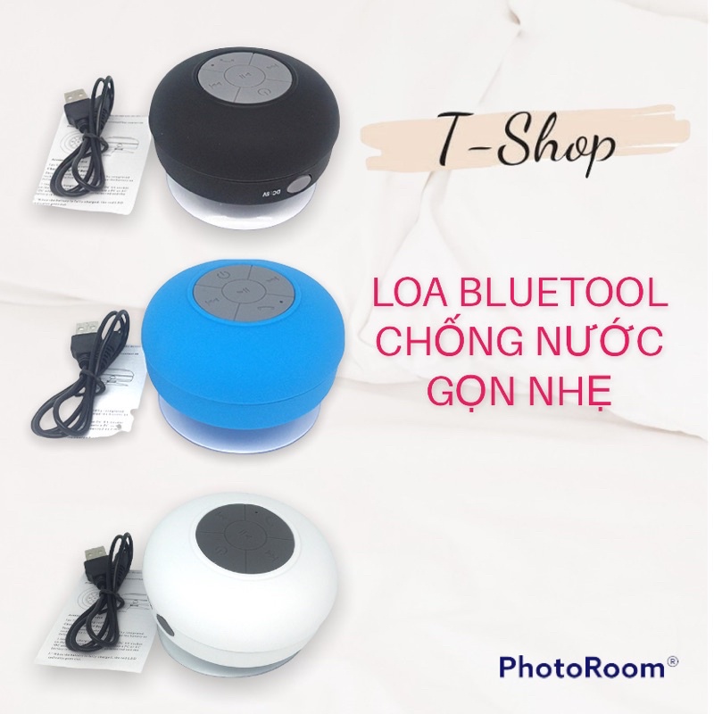 Loa Bluetooth Không Dây Mini Chống Thấm Nước Có Giác Hút Gắn Tường , Xả hàng nghỉ tết [ 1 đổi 1 ]