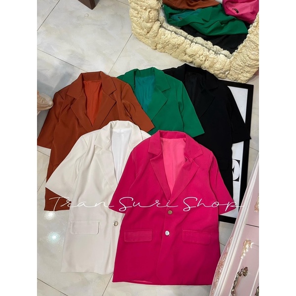 Áo Khoác Vest Blazer
