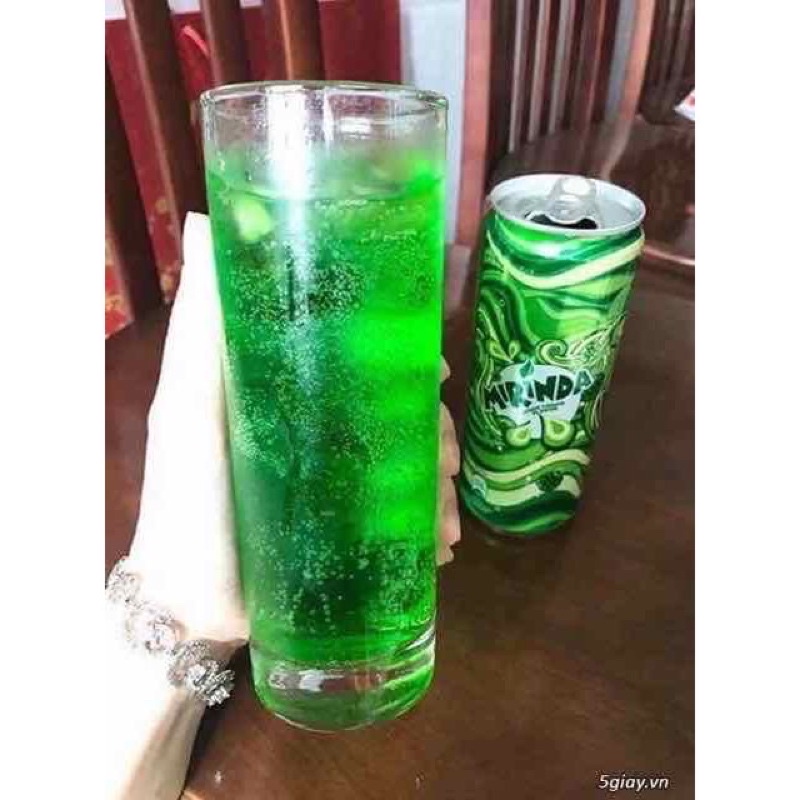 Nước ngọt Mirinda (đá me, soda kem, xá xị, cam)