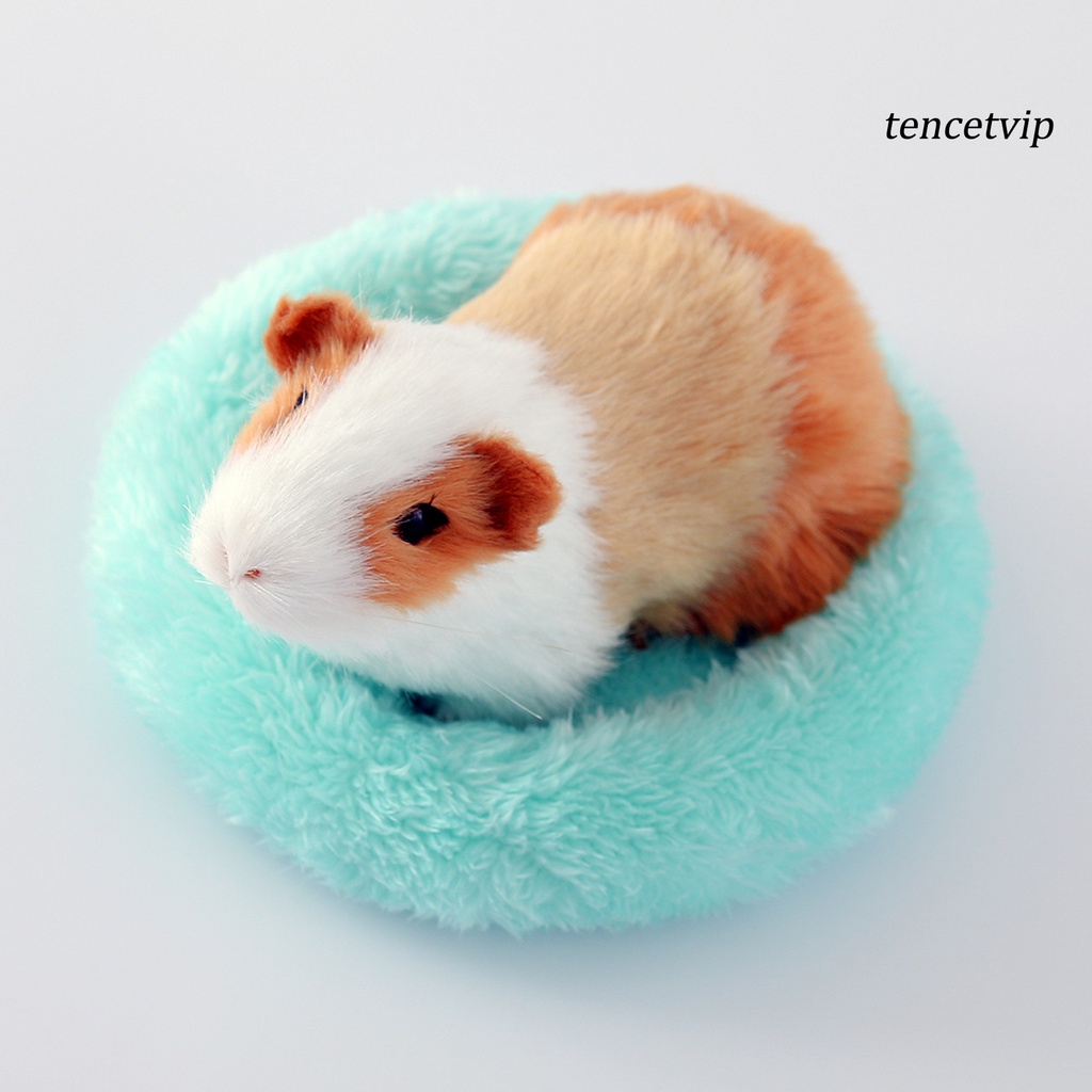 Giường Ngủ Hình Tròn Giữ Ấm Cho Chuột Hamster/Thỏ/Nhím