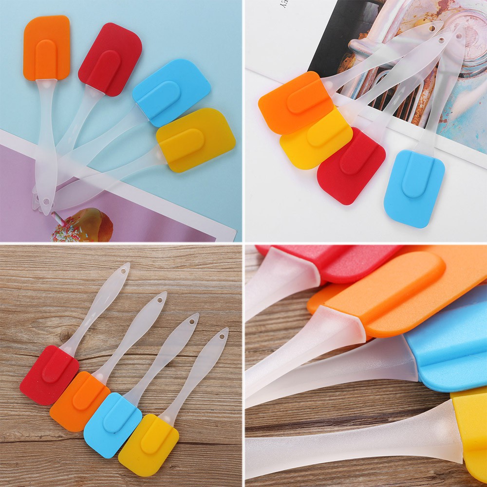 Cooking Diy Peeler Knifes Fondant Pastry Tools Silicone Spatula