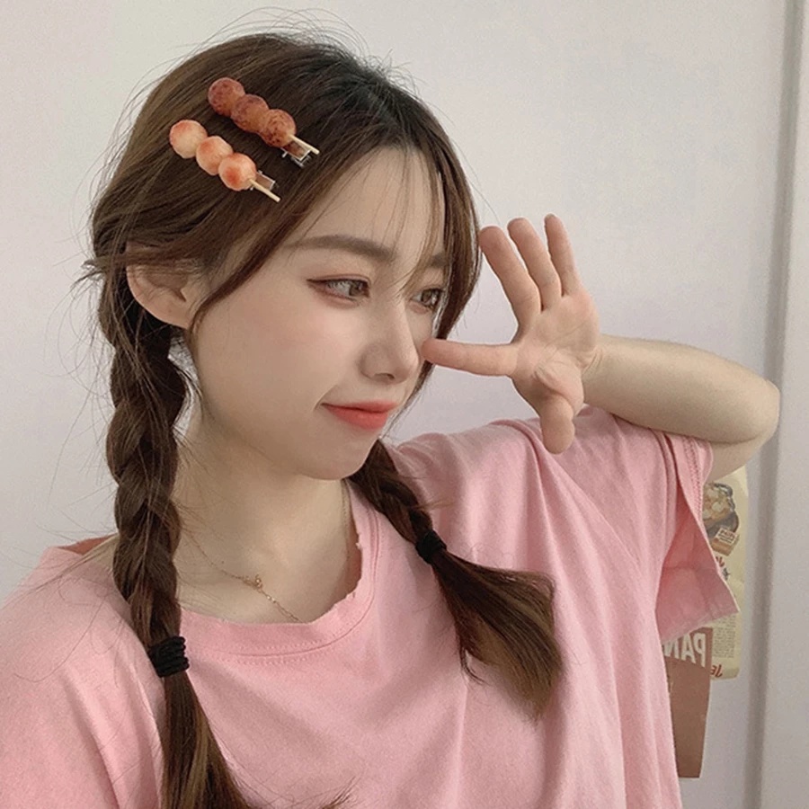 Mới Kẹp Tóc Hình Thức Ăn Độc Đáo Cho Nữ
