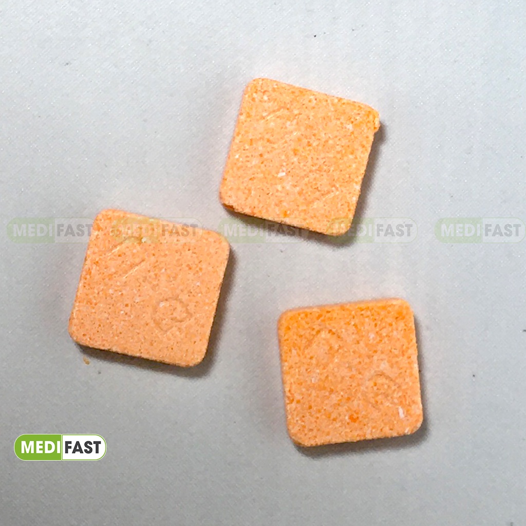Bổ sung vitamin C - Kẹo ngậm Glucose C tăng cường sức đề kháng, giảm chảy máu chân răng - Gói 20 viên ngậm vị cam
