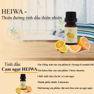 Tinh dầu thiên nhiên nguyên chất vị cam ngọt 5ml