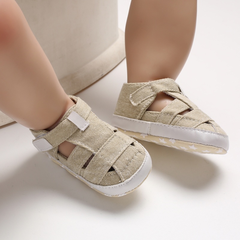 Xăng đan Đế Mềm Thời Trang Mùa Hè Cho Bé Trai Sơ Sinh