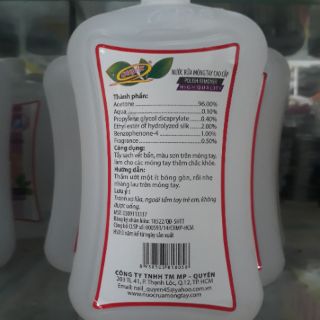 NƯỚC RỬA SƠN MÓNG TAY QUYÊN 1000ml