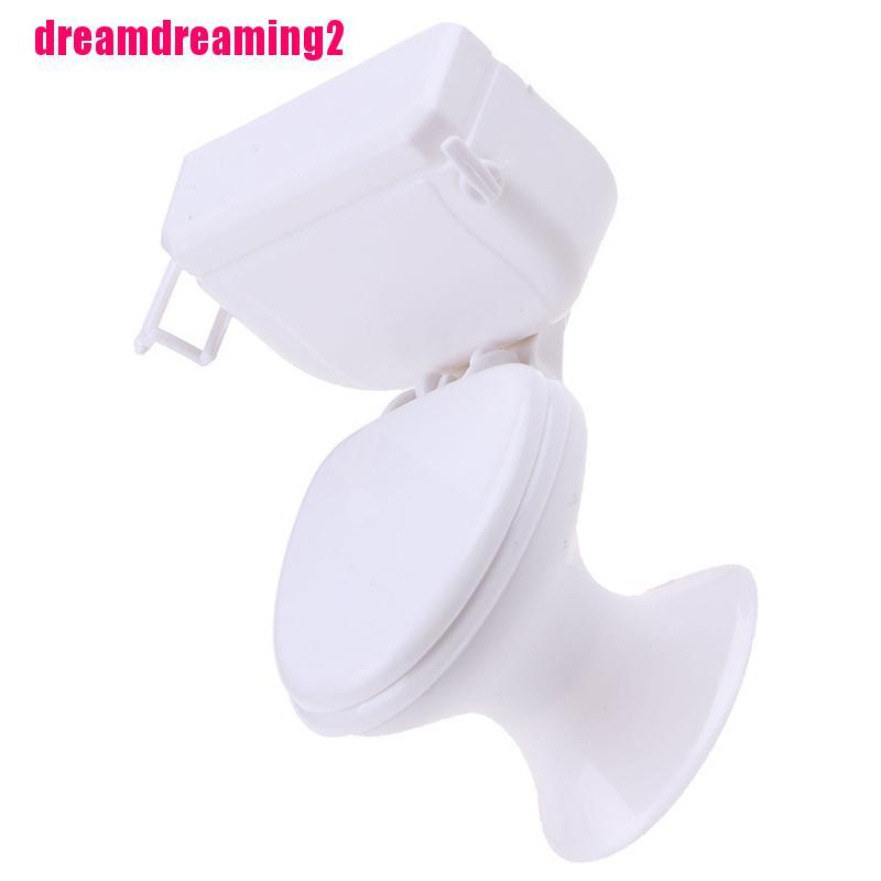 Mô Hình Toilet mini Dễ Thương Trang Trí Nhà Búp Bê