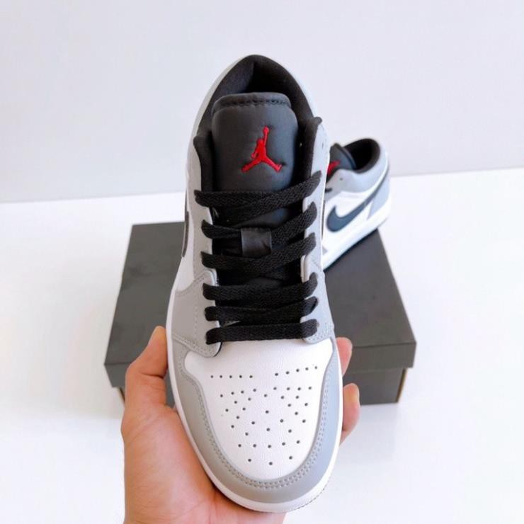 (surucara) Giày Sneaker Cổ Thấp - Jordan 1 Low Smoke Grey Xám Thấp Cổ Fullbox