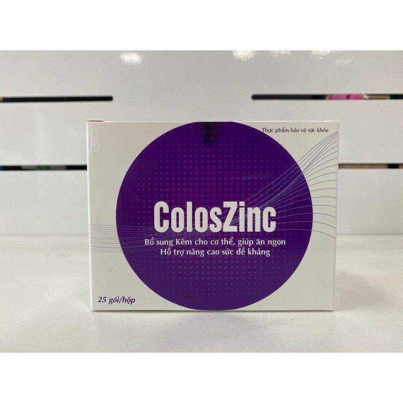 Kẽm ColoszinC - Kẽm hữu cơ cho trẻ sơ sinh - Cho bé ăn ngon, khoẻ mạnh, tiêu hoá tốt