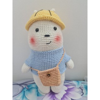 gấu  we bare bears móc len