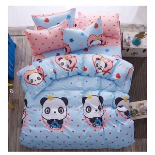 Set chăn phao ga gối cotton poly nhập khẩu
