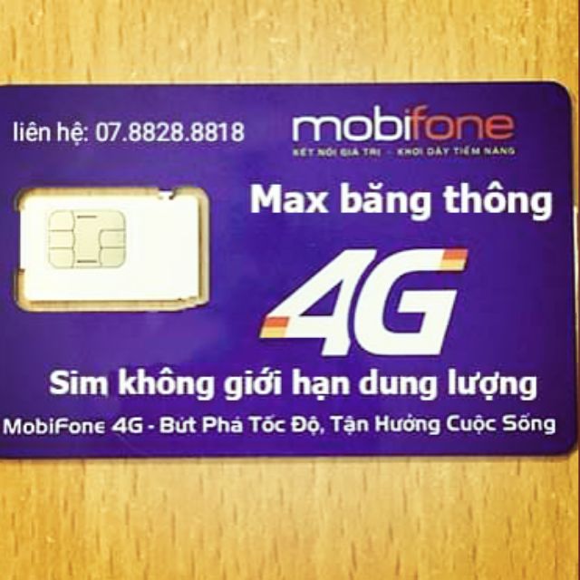 SIM MOBIFONE FULL DATA
