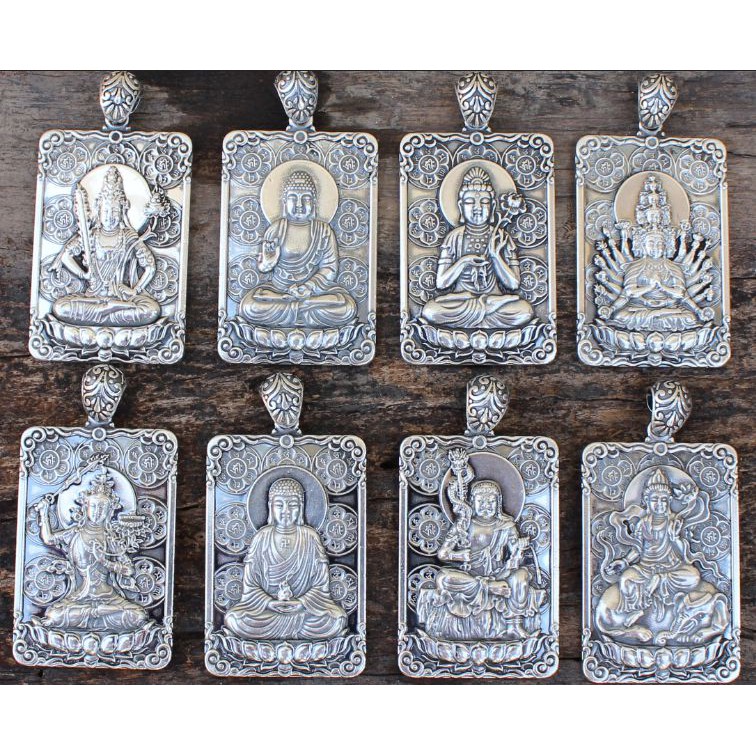 Mặt Dây Chuyền Thiên Thủ Thiên Nhãn - Om Mani Padme Hum - DC479