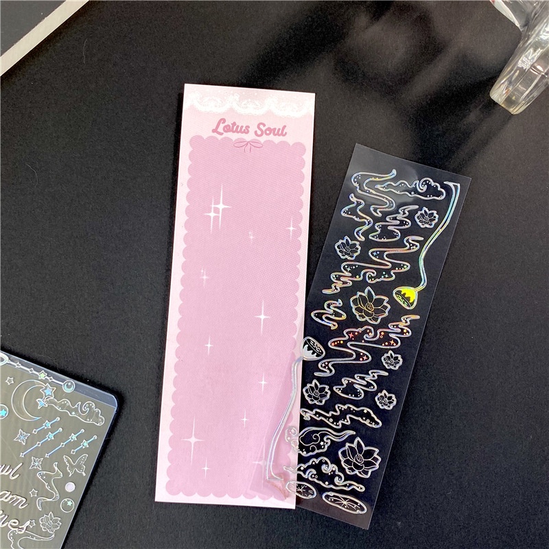 Miếng Dán Trang Trí Hình Cá Voi / Sứa Biển Màu Đồng Lấp Lánh