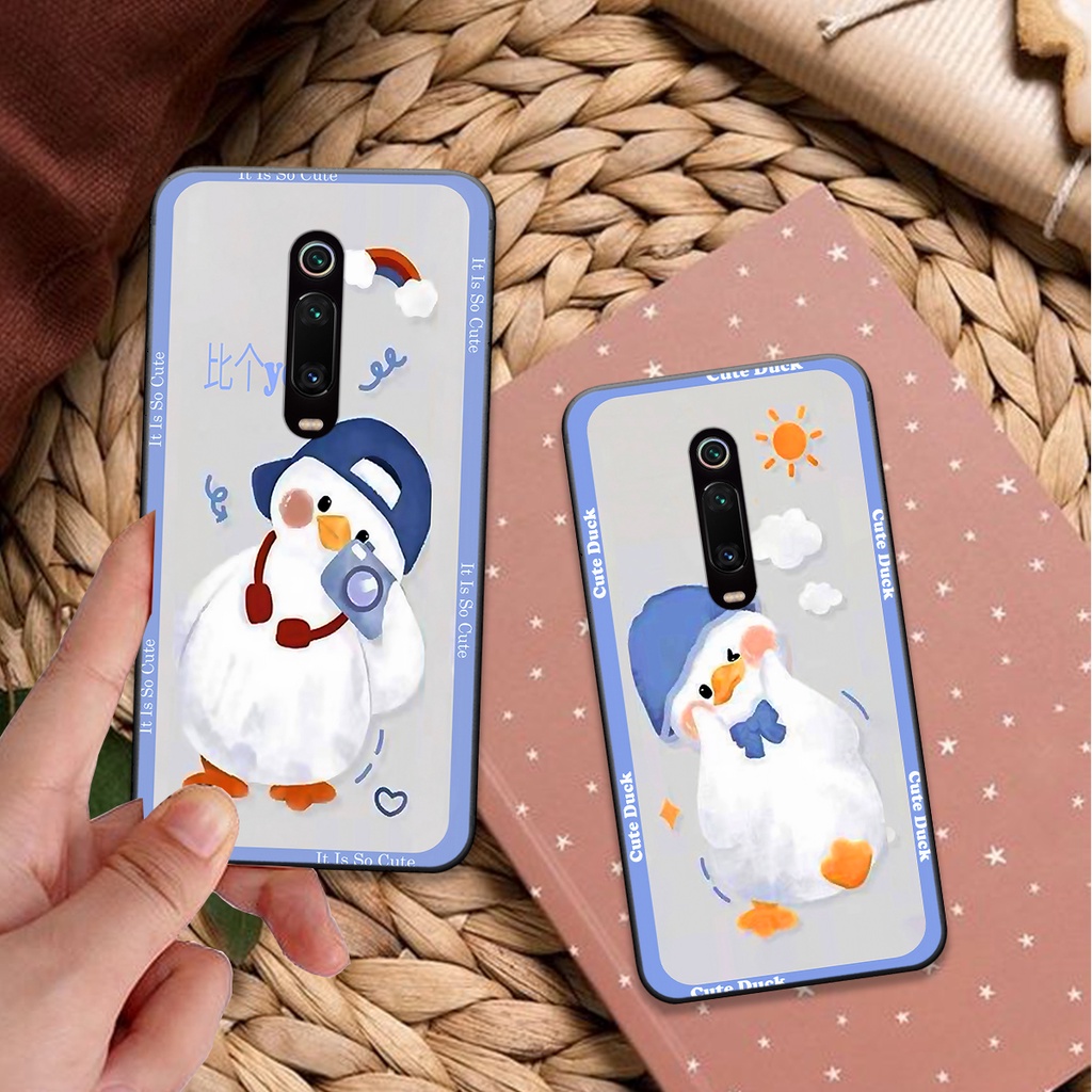 Ốp Xiaomi Redmi K30 / Redmi K30 5G bộ hình cute dễ thương gấu thỏ xinh xắn vẽ tay lạ mắt
