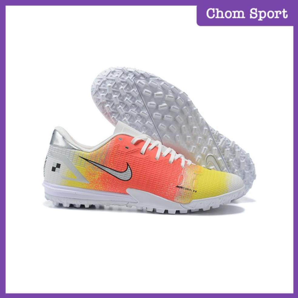 Giày đá bóng thể thao nam 𝐍𝐢𝐤𝐞 𝐌𝐞𝐫𝐜𝐮𝐫𝐢𝐚𝐥 𝟏𝟒 Rainbow, giày đá banh cỏ nhân tạo chất lượng đẹp - CHOM .