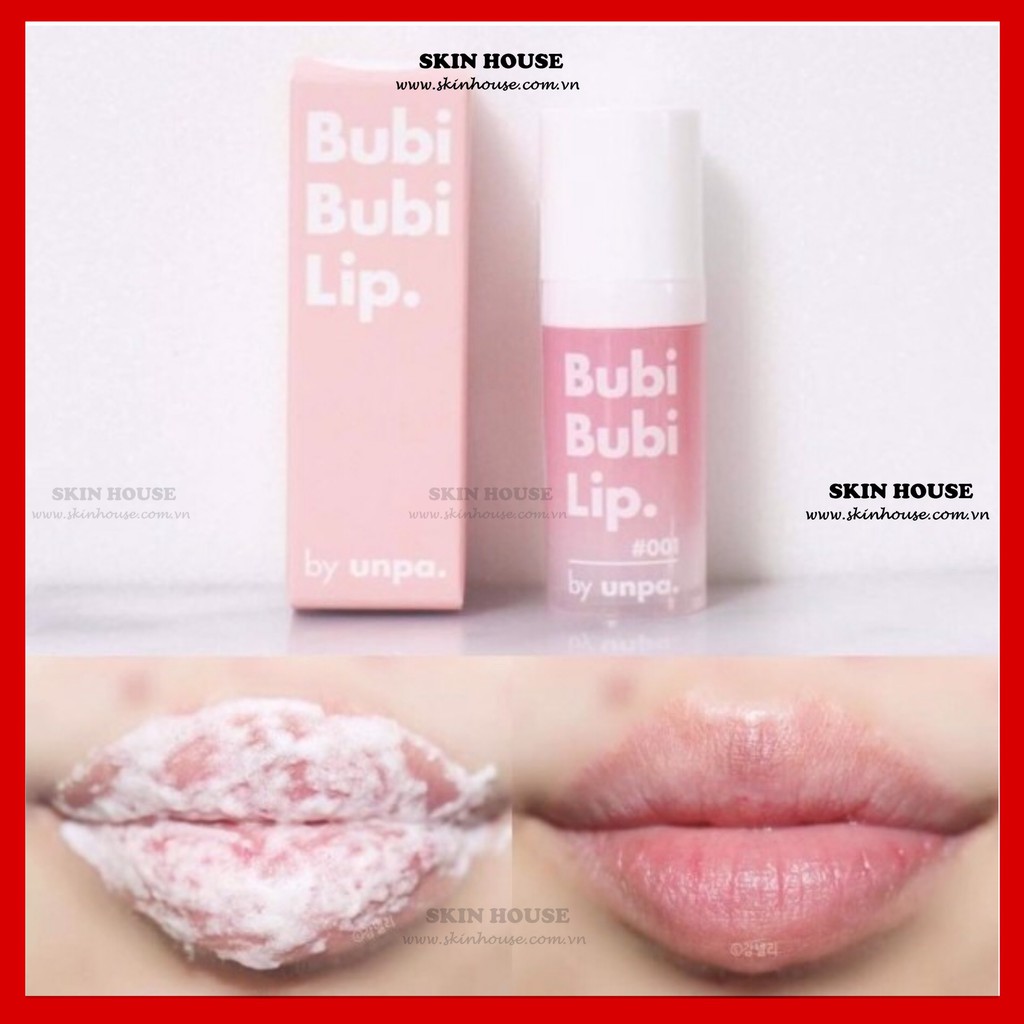 Tẩy Da Chết Môi Unpa Bubi Bubi Lip - Skinhouse 0986136861 | BigBuy360 - bigbuy360.vn