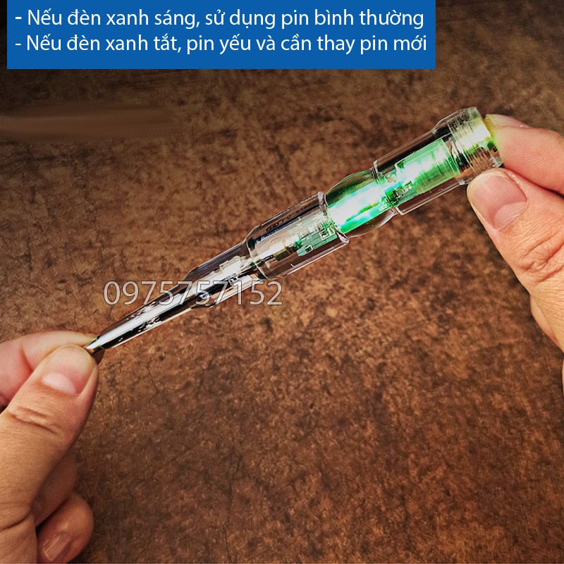 Bút thử điện đa năng cao cấp Nhật Bản Fukuoka FO-9165A, đo thông mạch, kiểm tra dây đứt ngầm, xác định dây nóng, nguội