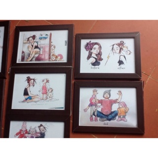 Khung ảnh a4 mặt kính
