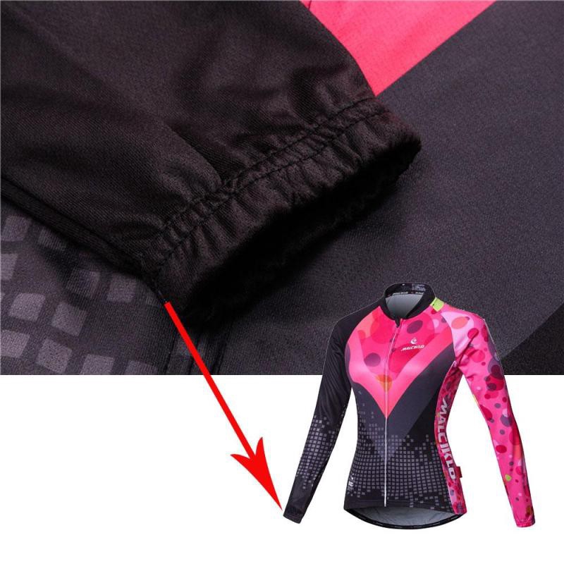 Phụ nữ đi xe đạp Jersey Mtb Xe đạp Quần áo dài tay áo đường đi Jersey